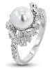CHARM'S Silber-Ring mit Perle und Edelsteinen