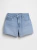 GAP Spijkershort lichtblauw