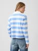 GAP Poloshirt in Hellblau/ Weiß