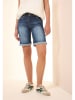 Cecil Jeans-Bermudas in Dunkelblau