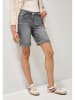 Cecil Jeans-Bermudas in Grau