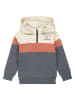 Dirkje Hoodie in Grau/ Creme