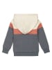 Dirkje Hoodie in Grau/ Creme