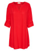Kaffe Tunika w kolorze czerwonym