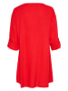 Kaffe Tunika w kolorze czerwonym