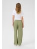 Kaffe Spodnie w kolorze zielonym