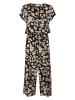 Kaffe Jumpsuit zwart/beige
