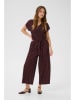 Kaffe Jumpsuit in Bordeaux/ Schwarz