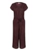 Kaffe Jumpsuit in Bordeaux/ Schwarz