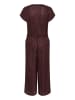 Kaffe Jumpsuit in Bordeaux/ Schwarz