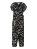 Kaffe Jumpsuit zwart/wit