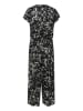 Kaffe Jumpsuit zwart/wit