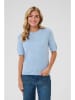 Kaffe Gebreid shirt lichtblauw