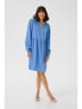 Kaffe Kleid in Hellblau