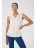 Kaffe Blusentop in Creme