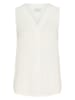 Kaffe Blusentop in Creme