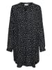 Kaffe Kleid in Schwarz/ Weiß