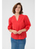Kaffe Bluzka w kolorze czerwonym