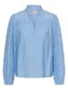 Kaffe Bluse in Hellblau