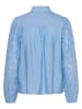 Kaffe Bluse in Hellblau