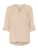 Kaffe Blouse "Milia" zandkleurig