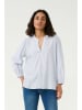 Kaffe Blouse "Milena" lichtblauw/wit