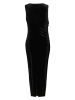 Kaffe Samtkleid in Schwarz
