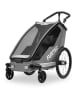 Fuxtec Fahrradanhänger "1-Sitzer FX-FA1S" in Grau