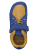 lamino Leren barefootschoenen blauw/geel