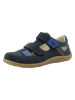 lamino Leren barefootenkelsandalen donkerblauw
