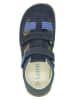lamino Leren barefootenkelsandalen donkerblauw