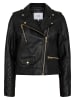 NÜMPH Lederjacke in Schwarz