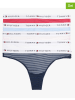 Tommy Hilfiger 5er-Set: Strings in Rot/ Hellblau/ Dunkelblau