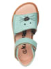kmins Leder-Sandalen in Grün
