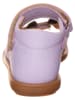 kmins Leder-Sandalen in Lila
