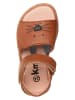 kmins Leder-Sandalen in Braun