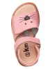 kmins Leren sandalen lichtroze