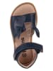 kmins Leder-Sandalen in Dunkelblau