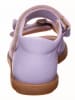 kmins Leder-Sandalen in Lila