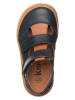 kmins Leren barefootenkelsandalen donkerblauw
