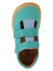 kmins Leren barefootschoenen turquoise