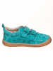 kmins Leren barefootschoenen turquoise