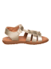 kmins Leren sandalen goudkleurig