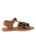 kmins Leder-Sandalen in Braun