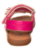 kmins Leder-Sandalen in Pink