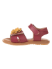 kmins Leren sandalen rood