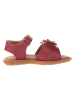 kmins Leder-Sandalen in Rot