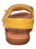 kmins Leren sandalen geel