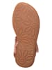 kmins Leder-Sandalen in Rosa