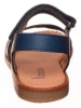 kmins Leder-Sandalen in Dunkelblau